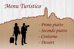 Iconografia Menu turistico